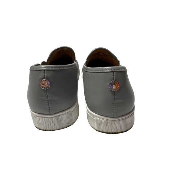 Steve Madden Womens Gray Quilted Slip-On Sneakers Size 10M - Picture 3 of 15